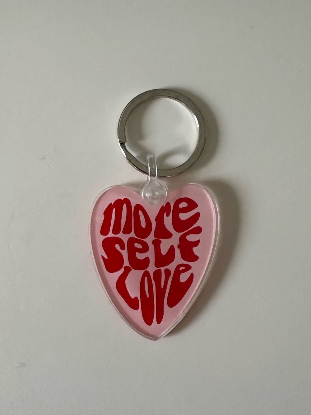 “More self love” keychain